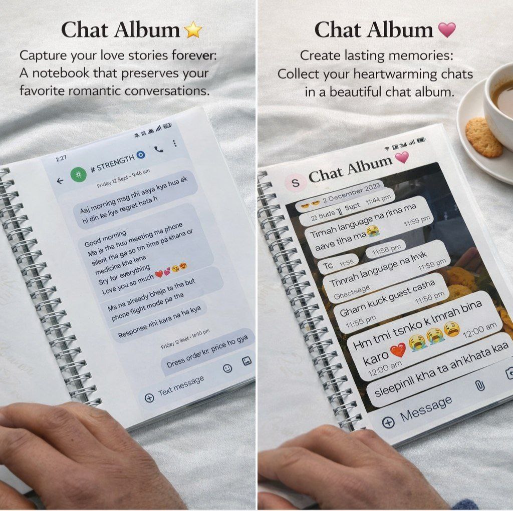 Chat Album Personalised - 20 Pages