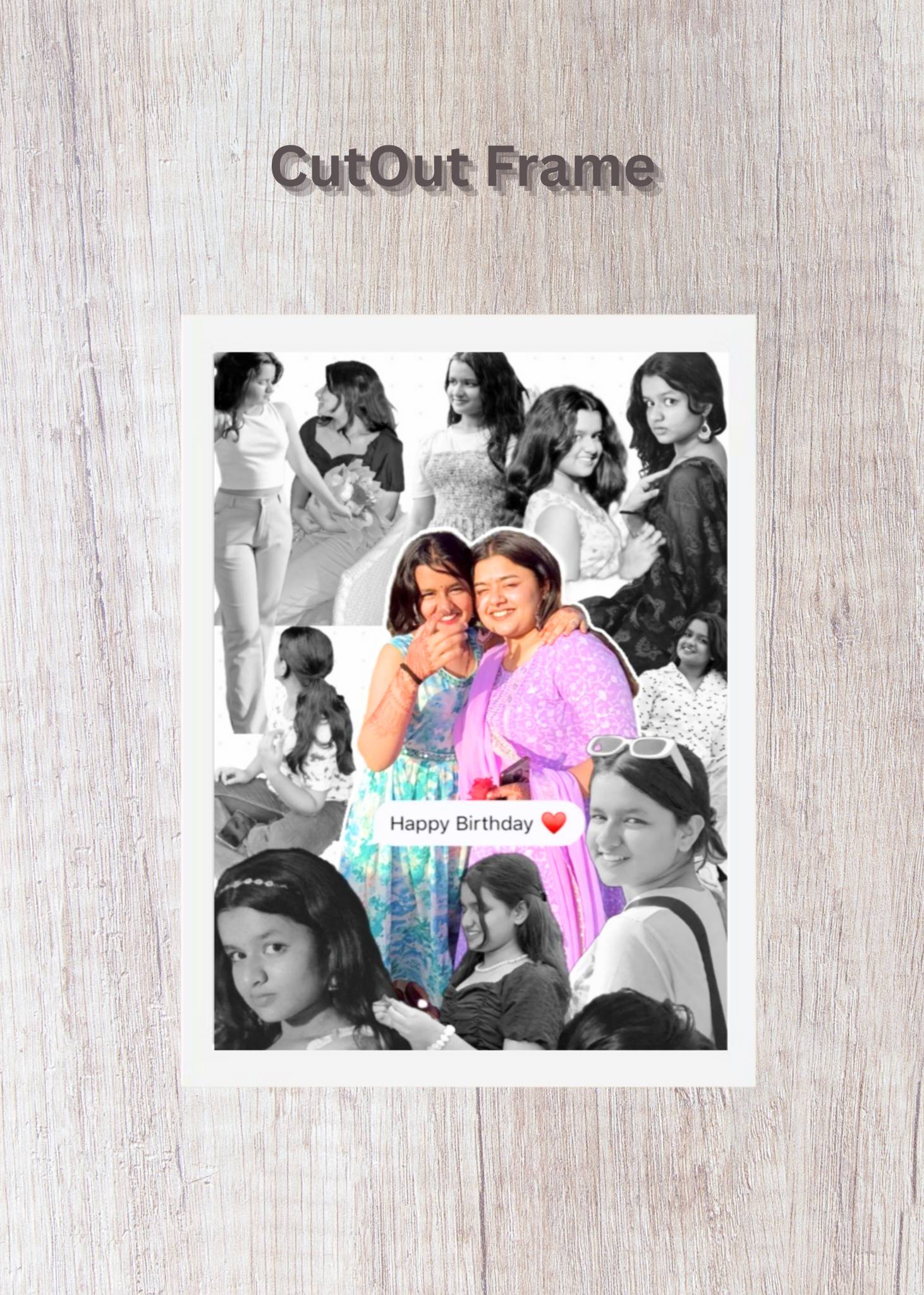 Cut Out Frame