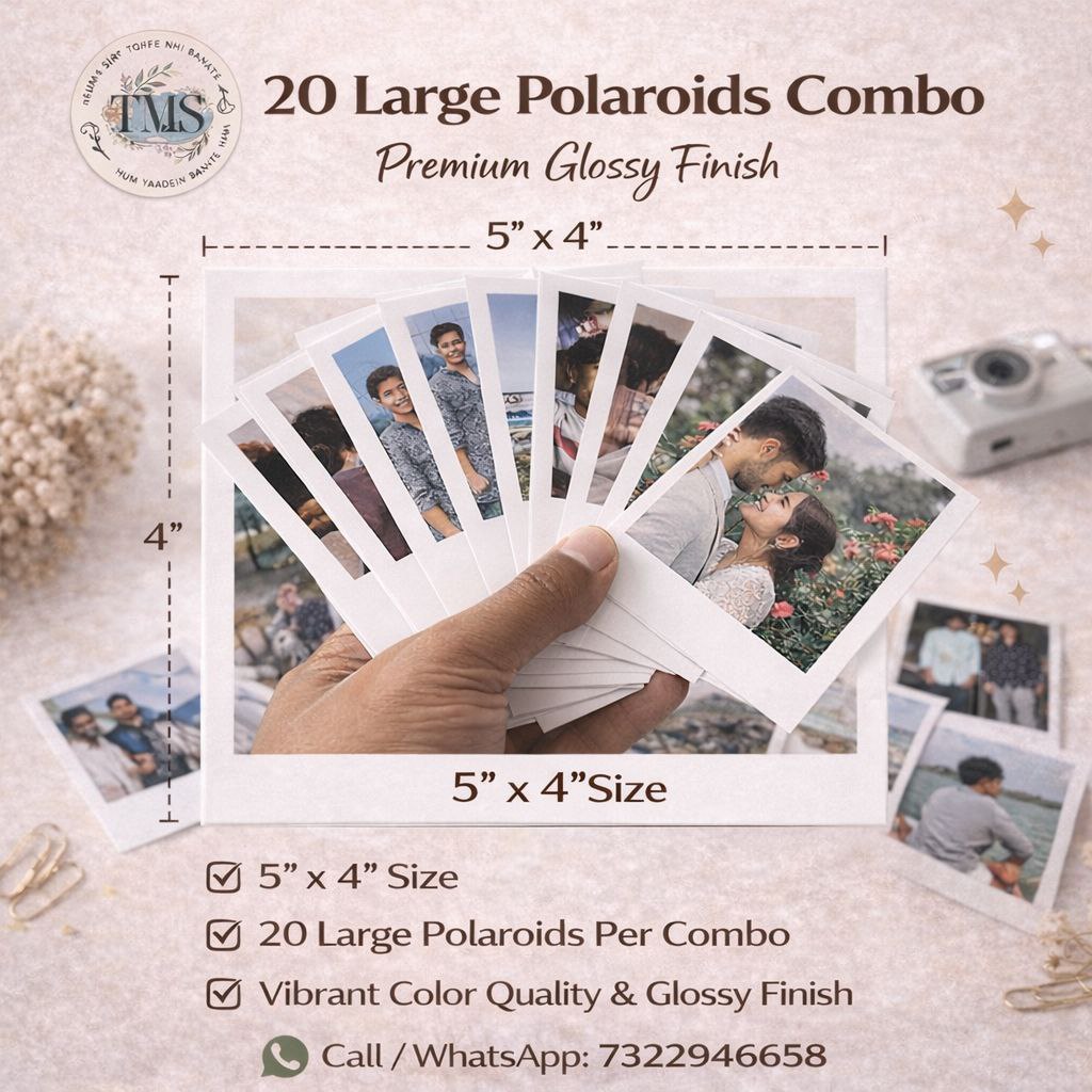 20 Large Polaroid Combo