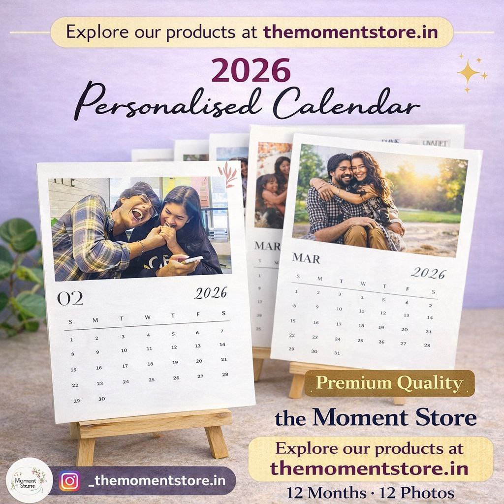 2026 Photo Calender & Stand