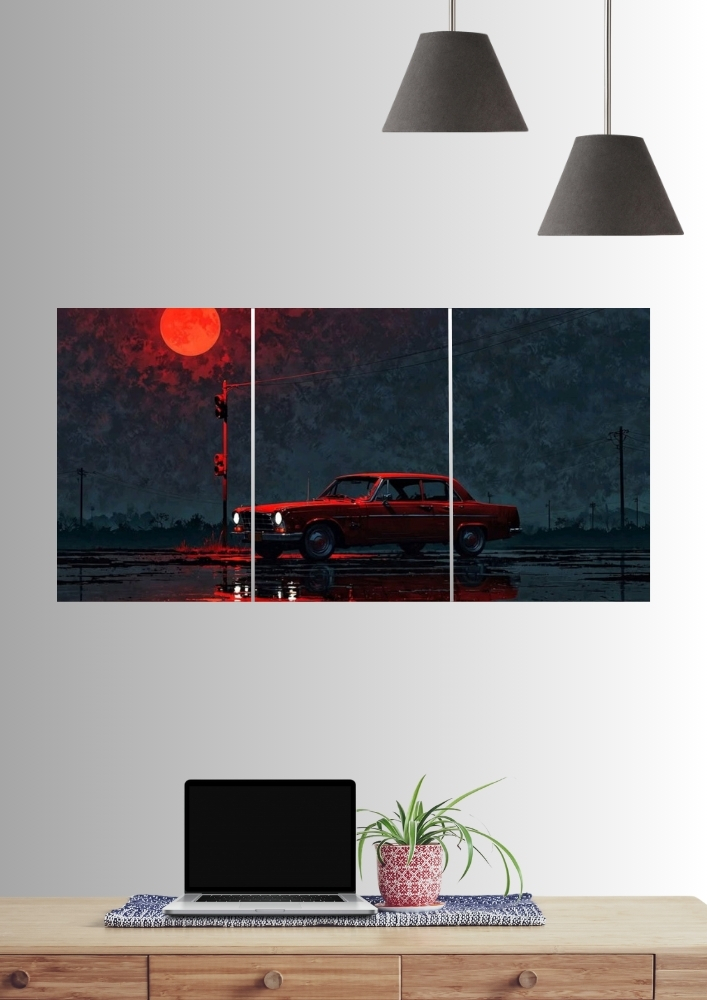 Classic Car Split Poster